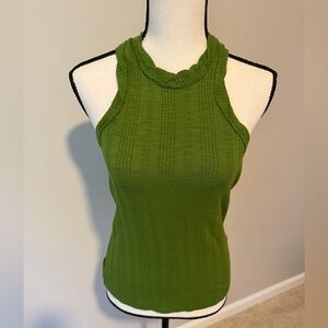 NWT Pilcro Vibrant Green Tank Top